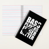 Carnet Les joueurs de basse mieux doigts (À l'intérieur)