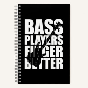 Carnet Les joueurs de basse mieux doigts