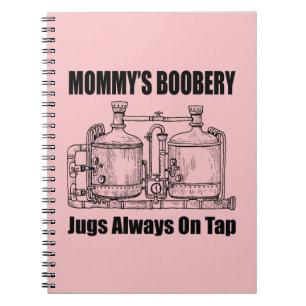 Carnet Les Jugs De Boobery De Maman Toujours Sur Tap