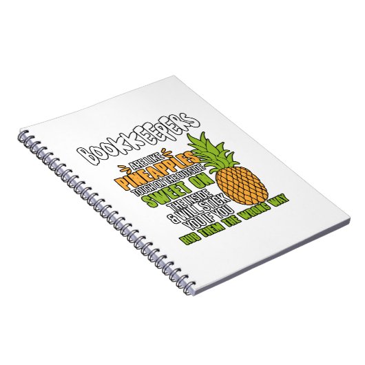 Carnet Les Libraires Sont Comme Des Ananas. (Côté Droit)