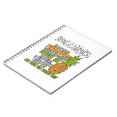 Carnet Les Libraires Sont Comme Des Ananas. (Côté gauche)