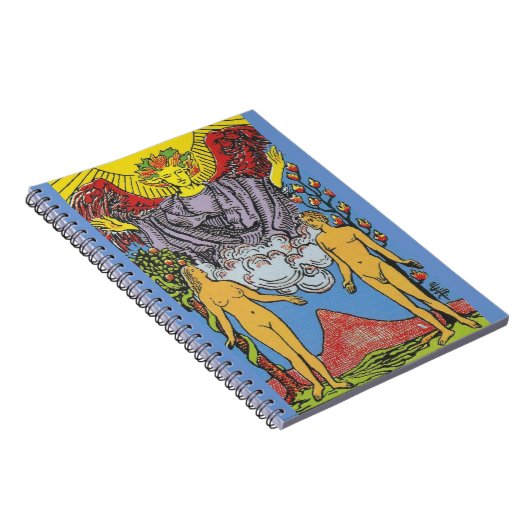 Carnet Les Lovers Tarot Card Tarots Lecture (Côté Droit)