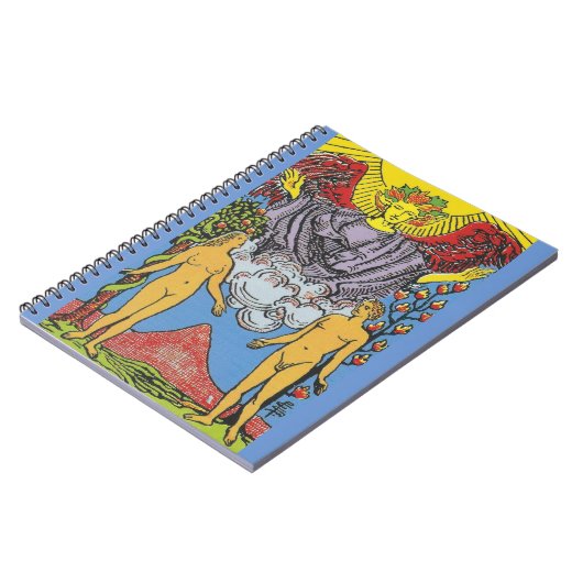 Carnet Les Lovers Tarot Card Tarots Lecture (Côté gauche)