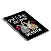 Carnet Les Loves Bunnies de Just Girl | Bunny (Côté Droit)