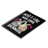 Carnet Les Loves Bunnies de Just Girl | Bunny (Côté gauche)