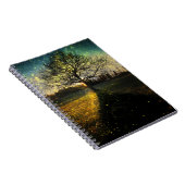 Carnet Les lucioles magiques paysage onirique (Côté Droit)