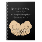 Carnet Les mains de Dieu (Devant)