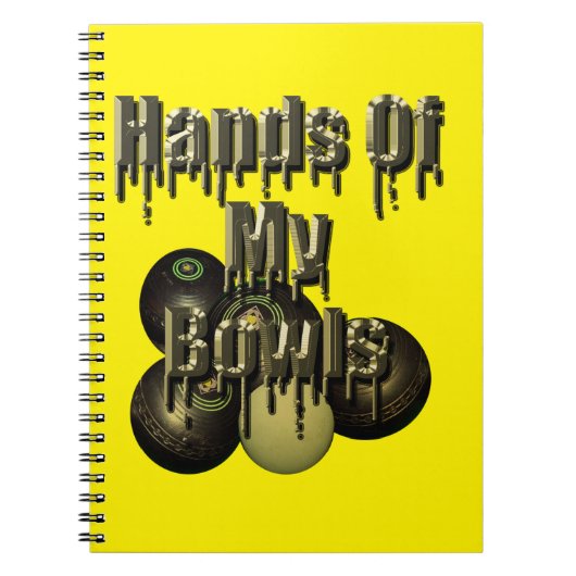 Carnet Les Mains De Mes Pelouses, (Devant)