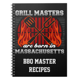 Carnet Les Maîtres De Grillades Sont Nés Dans Massachuset