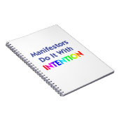 Carnet Les Manifestants Le Font Avec Intention (Côté Droit)