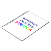 Carnet Les Manifestants Le Font Avec Intention (Côté gauche)