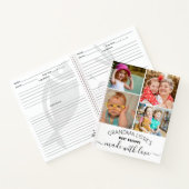 Carnet Les meilleures recettes de grand-mère Cookbook 5 P (Intérieur)