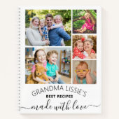 Carnet Les meilleures recettes de grand-mère Cookbook 6 P (Devant)