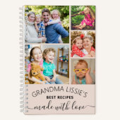 Carnet Les meilleures recettes de grand-mère Cookbook 6 P (Recto)