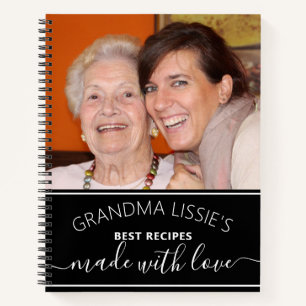 Carnet Les meilleures recettes de grand-mère Livret phot