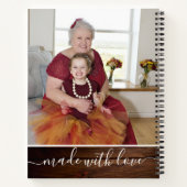 Carnet Les meilleures recettes de grand-mère Rustique Boi (Dos)