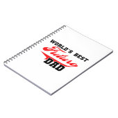 Carnet Les meilleurs cadeaux papa du monde (Côté gauche)