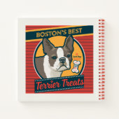 Carnet Les meilleurs soins Terrier de Boston (Dos)