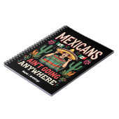 Carnet Les Mexicains ne vont nulle part Une déclaration a (Côté gauche)