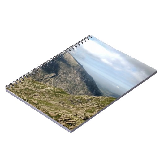 CARNET LES MONTAGNES SOIGNÉES (Côté gauche)