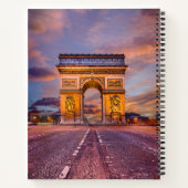 Carnet Les monuments | Arc de Triomphe, Paris France (Dos)