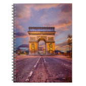 Carnet Les monuments | Arc de Triomphe, Paris France (Devant)