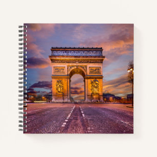 Carnet Les monuments   Arc de Triomphe, Paris France
