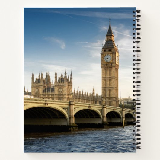 Carnet Les monuments | Big Ben, Londres Angleterre (Dos)