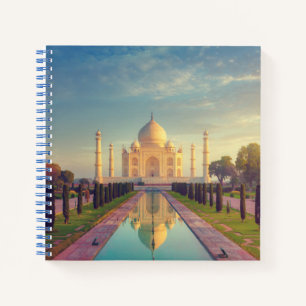 Carnet Les monuments Couleurs du Taj Mahal