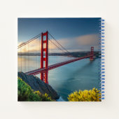 Carnet Les monuments | Golden Gate San Francisco (Dos)
