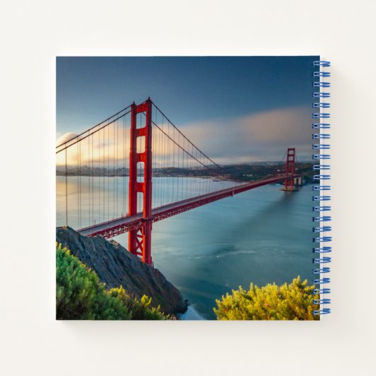 Carnet Les monuments | Golden Gate San Francisco (Dos)