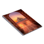 Carnet Les monuments | Taj Mahal, Inde au coucher du sole (Côté Droit)