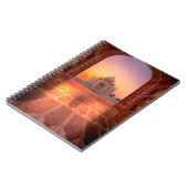 Carnet Les monuments | Taj Mahal, Inde au coucher du sole (Côté gauche)