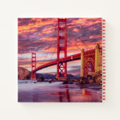 Carnet Les monuments | The Golden Gate San Francisco, CA (Dos)