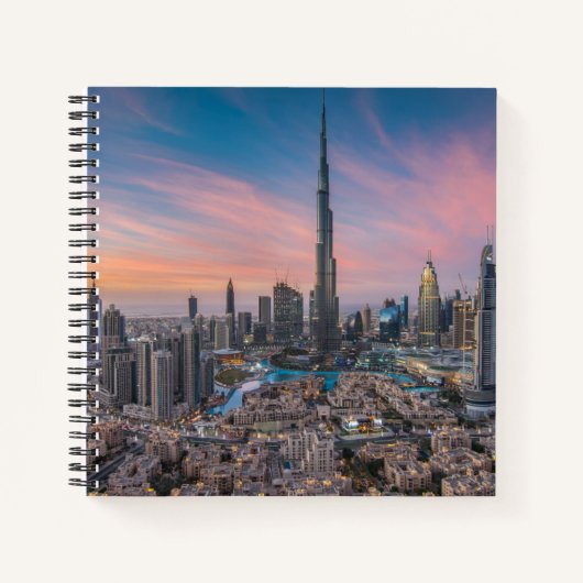 Carnet Les monuments | Ville de Dubaï (Devant)