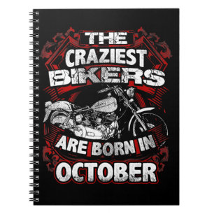 Carnet Les motards les plus fous sont nés Octobre Motorcy