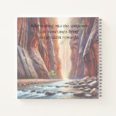 Carnet Les Narrows / Zion National Park & Citation (Dos)