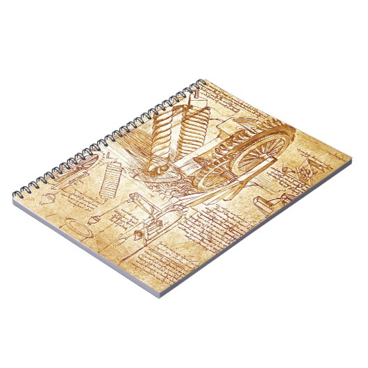 Carnet Les notes de da Vinci (Côté gauche)