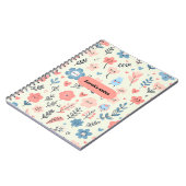 Carnet Les notes de Sarah Cute Floral (Côté gauche)