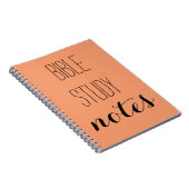Carnet "Les notes d'étude de bible" sélectionnent votre (Côté Droit)