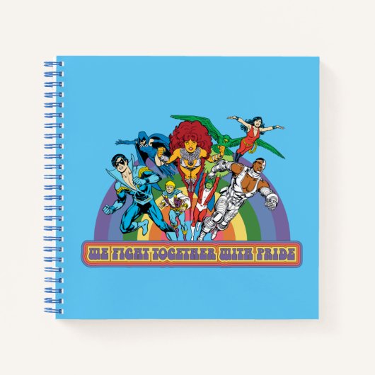 Carnet Les nouveaux Titans Ados - Nous combattons avec fi (Devant)
