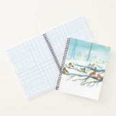 Carnet Les oiseaux forestiers en hiver (Intérieur)