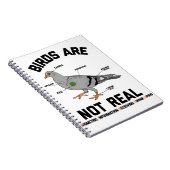 Carnet Les Oiseaux Ne Sont Pas De Véritables Spy Pigeon D (Côté Droit)