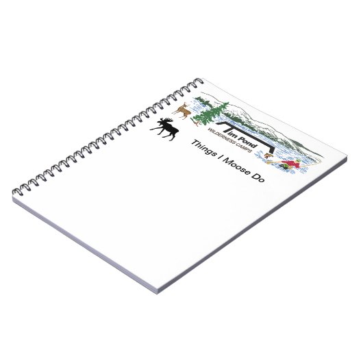 Carnet Les orignaux des choses I font (Côté gauche)