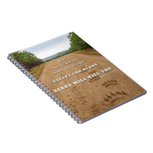 Carnet Les ours de SlipperyJoe vous tueront empreintes de