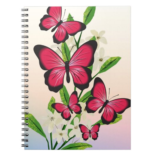 Carnet les papillons (Devant)