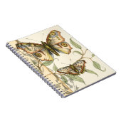 Carnet Les papillons Tandem sur les Feuilles verts (Côté Droit)