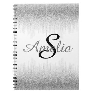 Carnet Les parties scintillantes Girly personnalisées