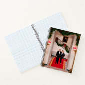 Carnet Les pas de Noël Président Donald Trump & Melania (Intérieur)
