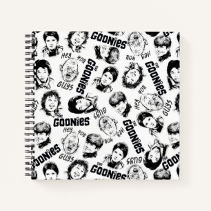 Carnet Les personnages de Goonies Motif